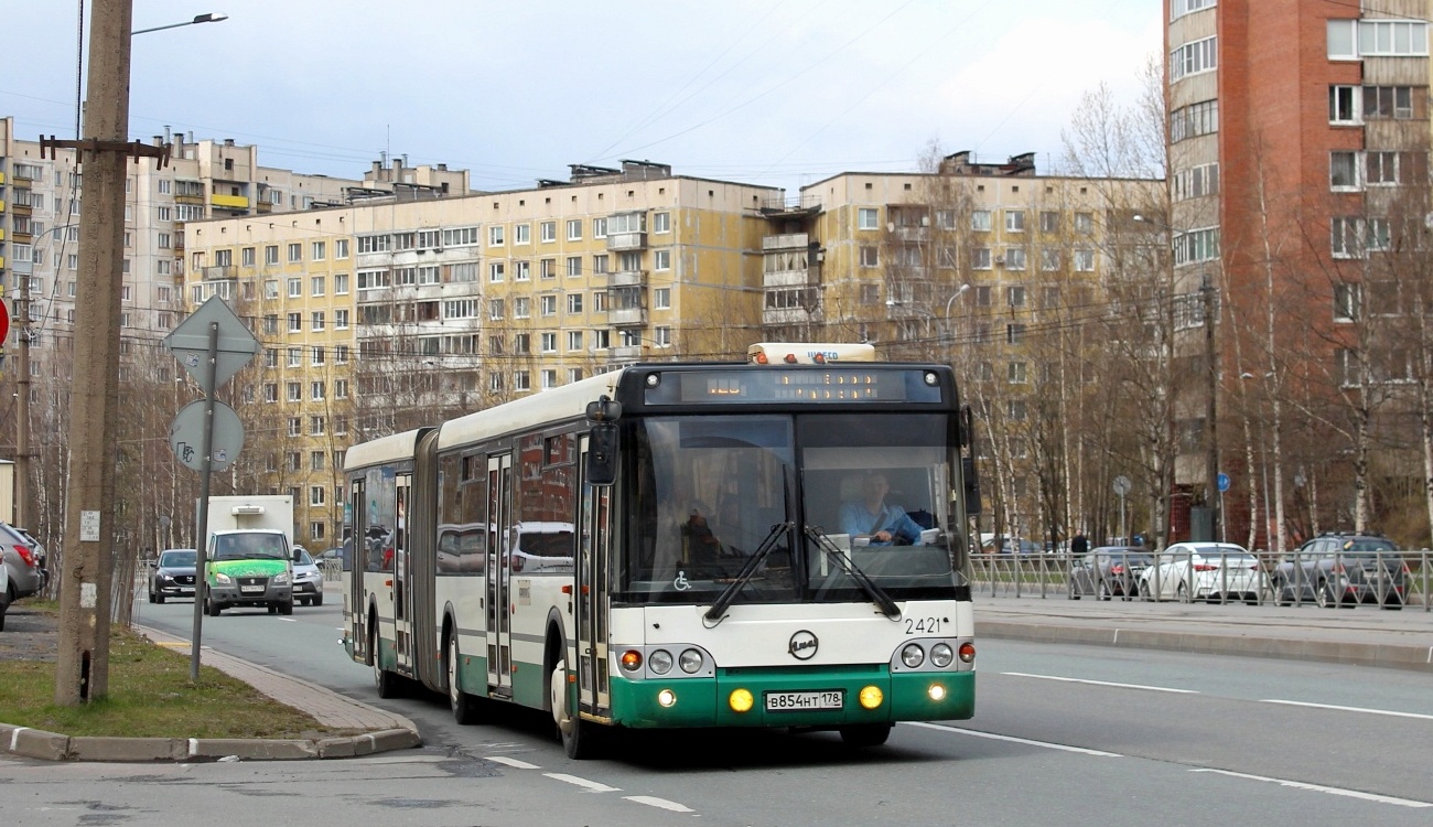 Санкт-Петербург, ЛиАЗ-6213.20 № 2421