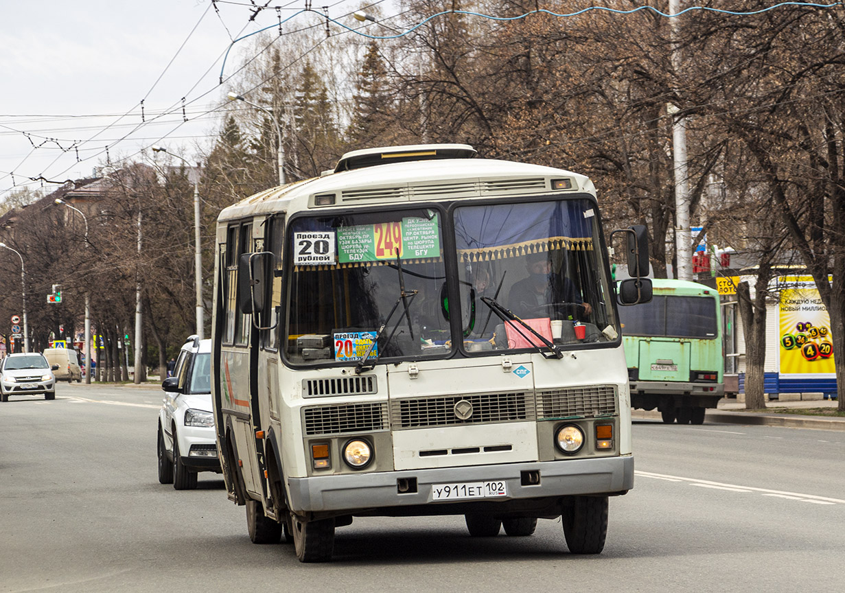 Башкортостан, ПАЗ-32054 № У 911 ЕТ 102