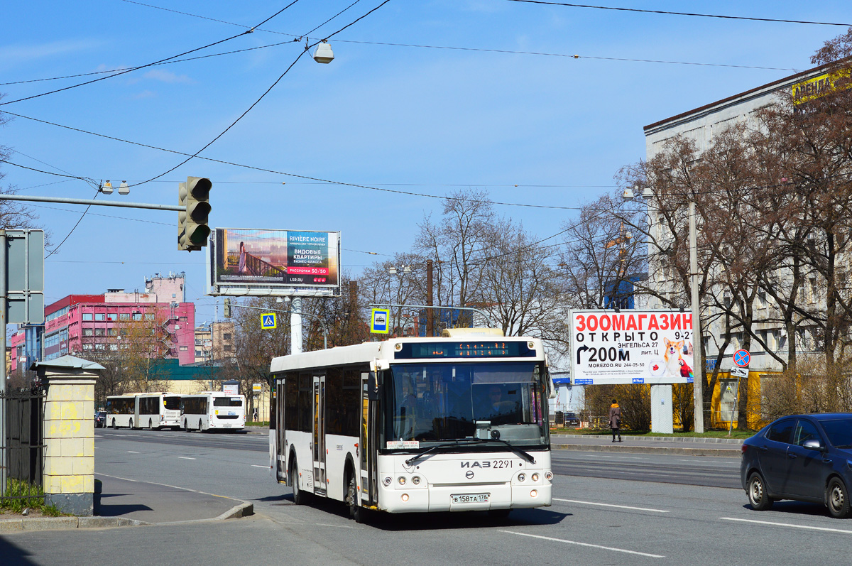 Санкт-Петербург, ЛиАЗ-5292.60 № 2291