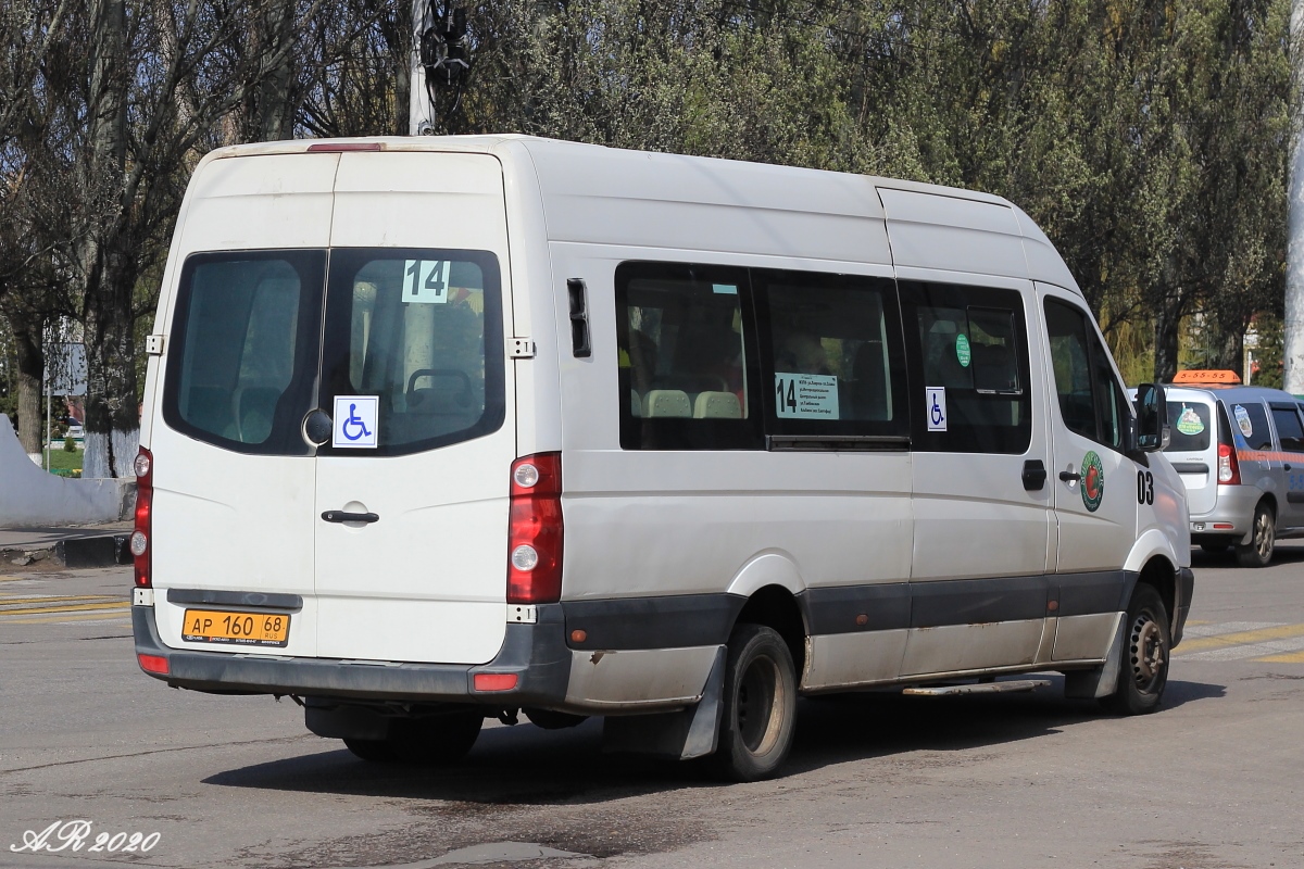 Тамбовская область, БТД-2219 (Volkswagen Crafter) № 03