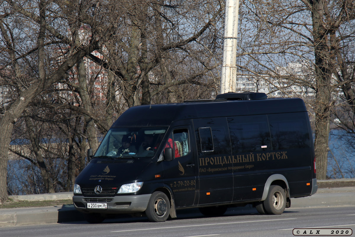 Воронежская область, Луидор-2232F1 (MB Sprinter Classic) № А 200 ВМ 36 —  Фото — Автобусный транспорт