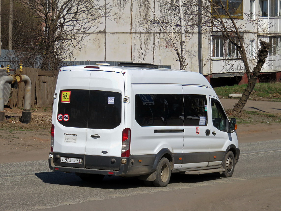 Кировская область, Ford Transit FBD [RUS] (Z6F.ESG.) № О 873 ОХ 43