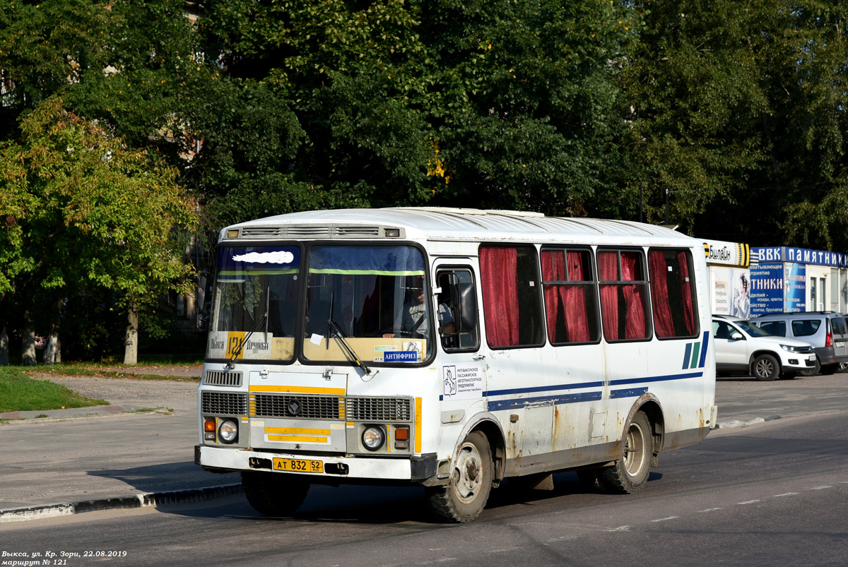 Нижегородская область, ПАЗ-32053-50 № АТ 832 52