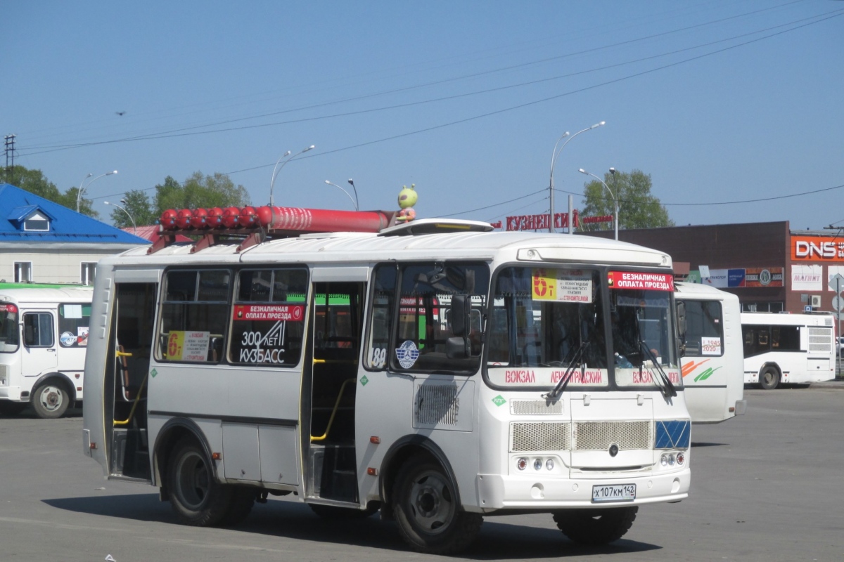 Кемеровская область - Кузбасс, ПАЗ-32054 № 189