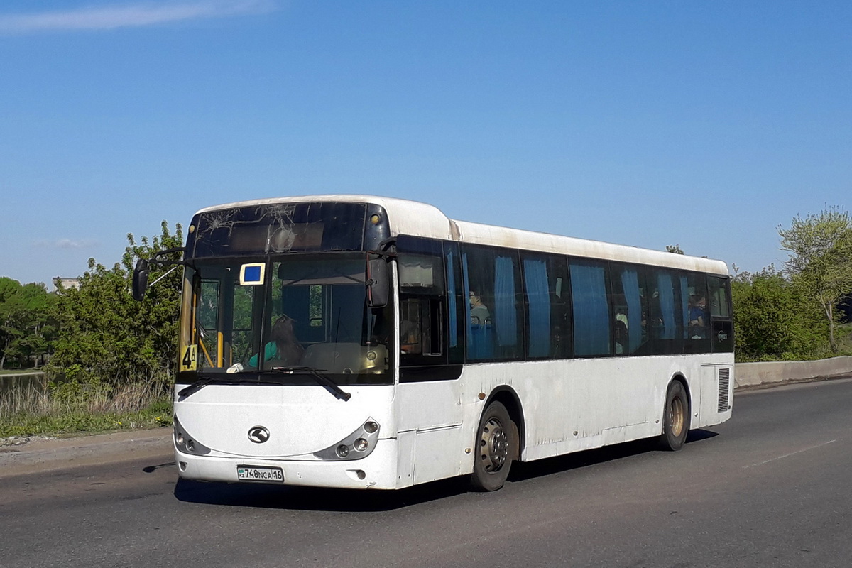 Восточно-Казахстанская область, Higer KLQ6116G (King Long) № 748 NCA 16