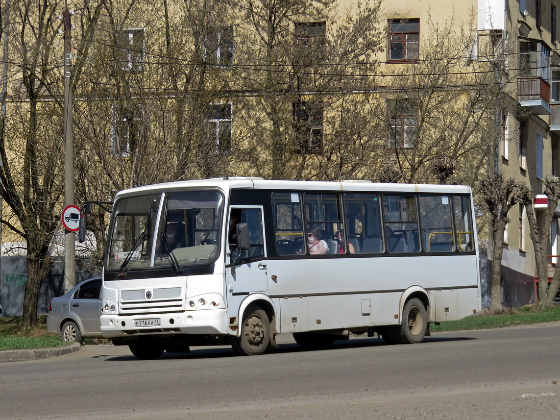 Kirov region, PAZ-320412-03 Nr. В 716 РН 43