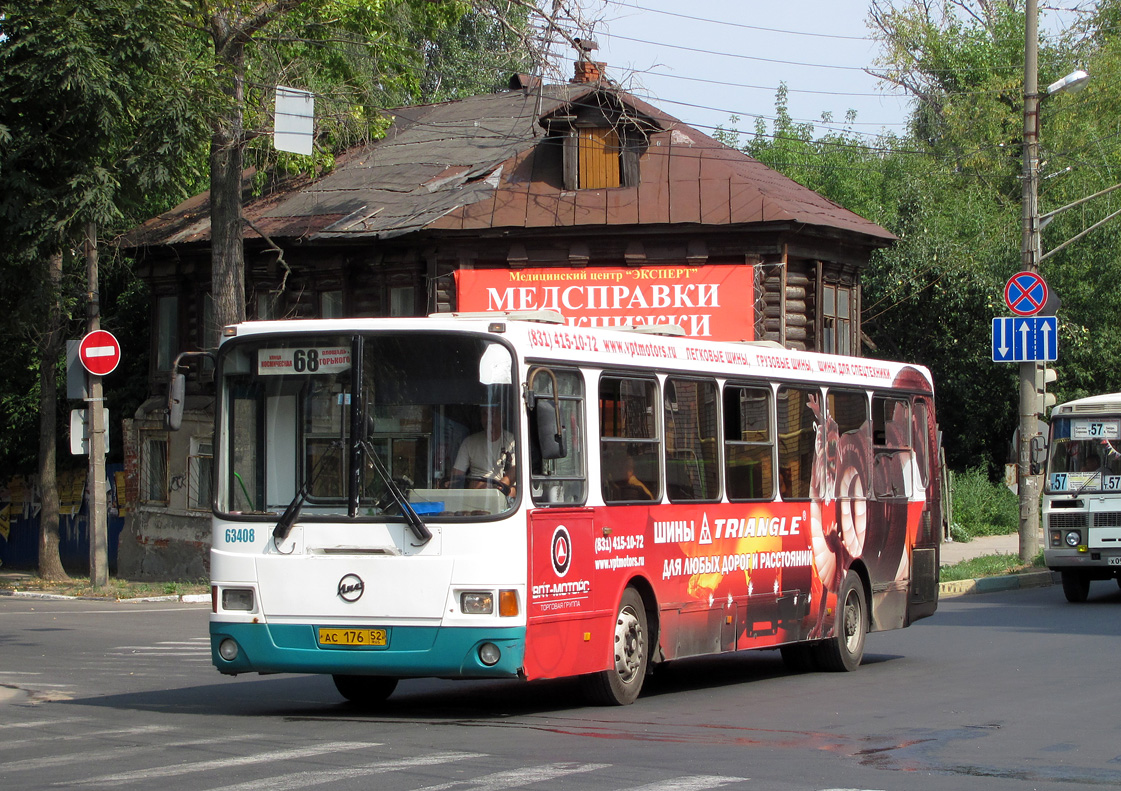 Нижегородская область, ЛиАЗ-5256.26 № 63408