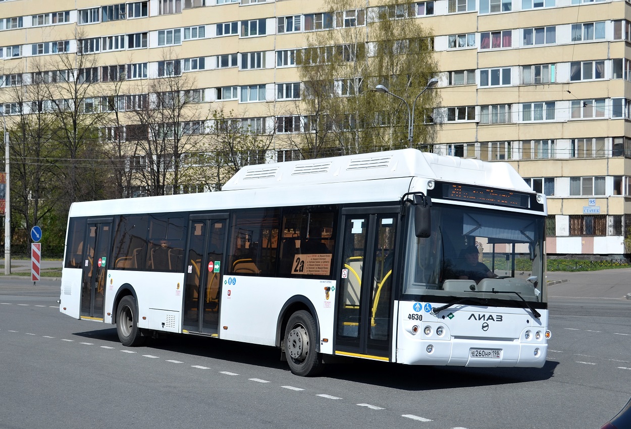 Санкт-Петербург, ЛиАЗ-5292.67 (CNG) № 4630