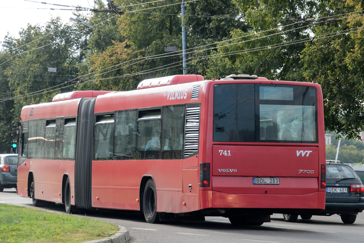 Литва, Volvo 7700A № 741