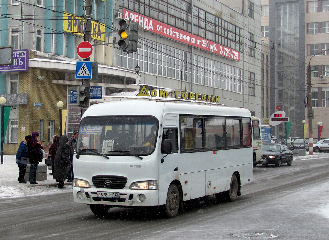 Нижегородская область, Hyundai County LWB (ТагАЗ) № В 678 РТ 152