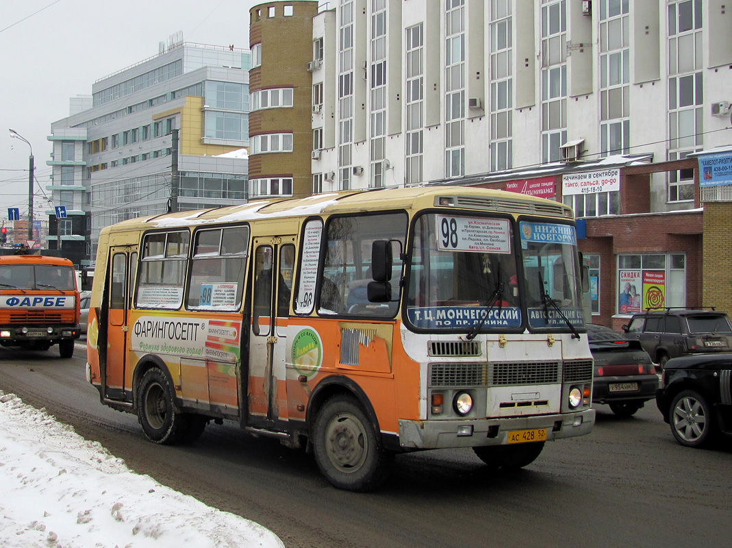 Нижегородская область, ПАЗ-32054-07 № АС 428 52