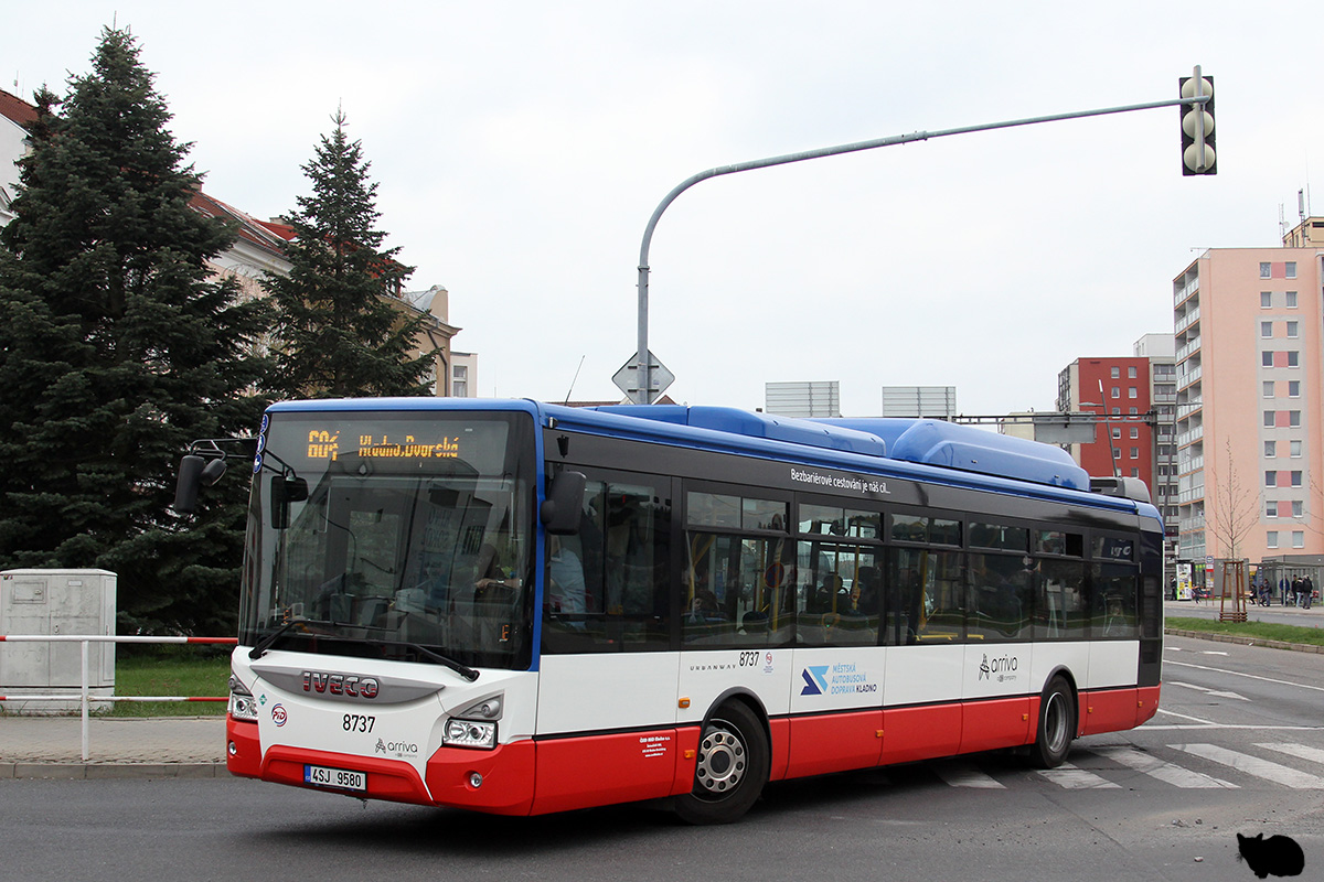Чехия, IVECO Urbanway 12M CNG № 8737