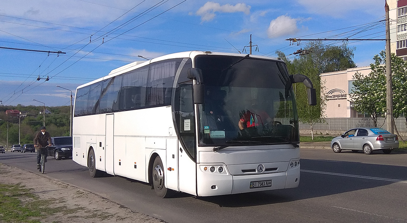 Полтавская область, ЛАЗ-5208DL "НеоЛАЗ" № BI 7583 AH