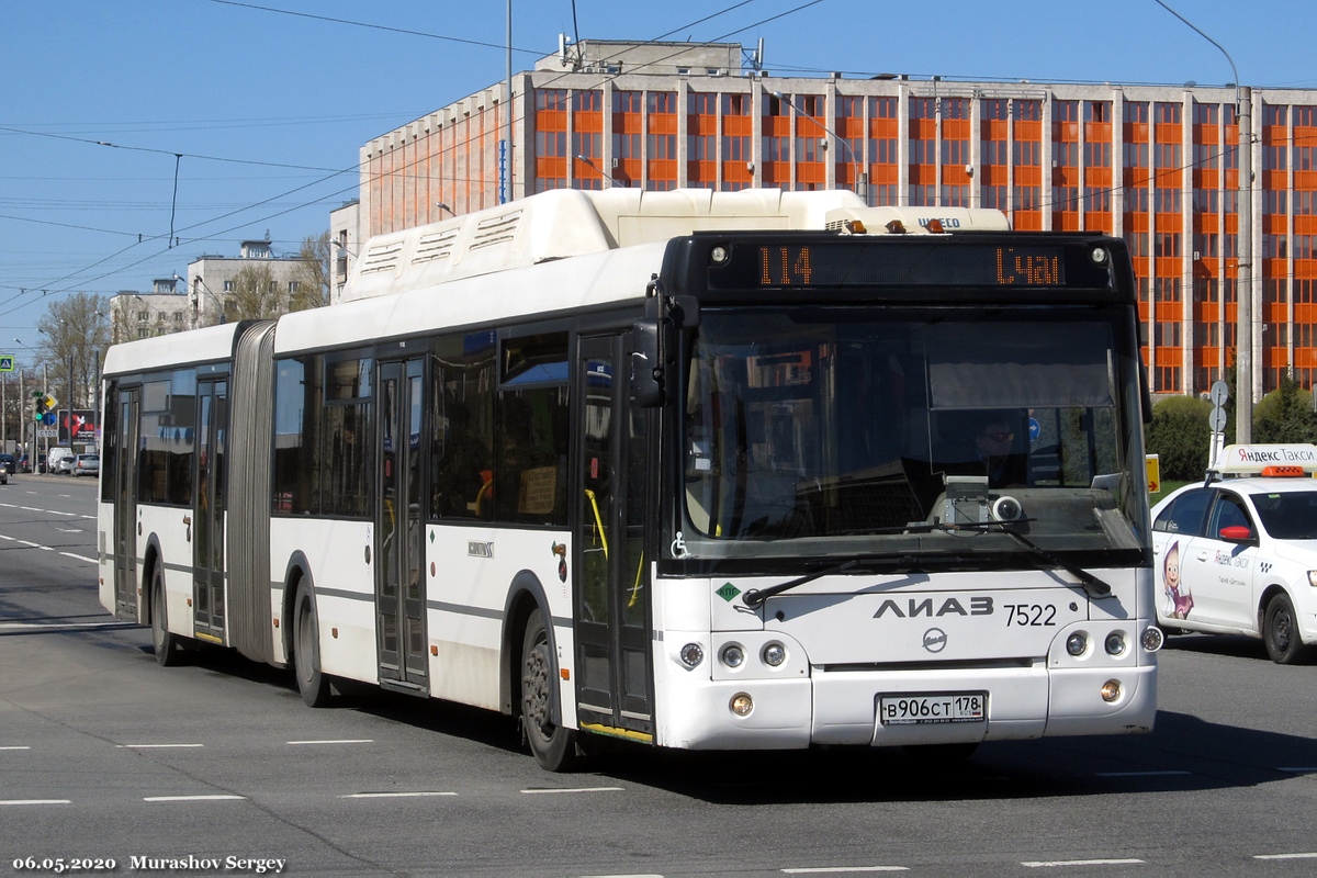 Санкт-Петербург, ЛиАЗ-6213.71 № 7522