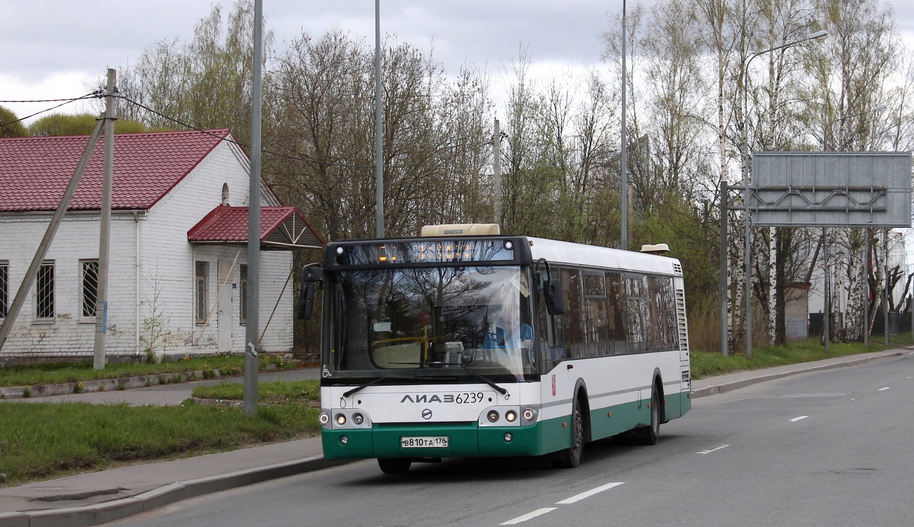 Санкт-Петербург, ЛиАЗ-5292.60 № 6239