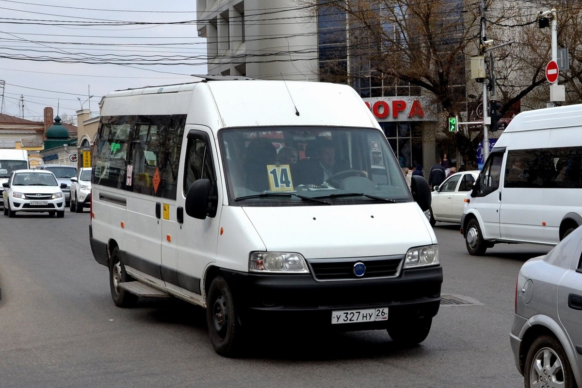 Ставропольский край, FIAT Ducato 244 [RUS] № У 327 НУ 26