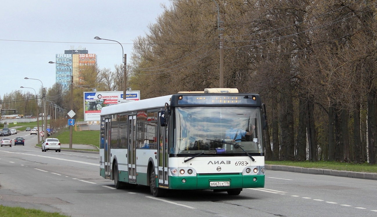 Санкт-Петербург, ЛиАЗ-5292.60 № 6983