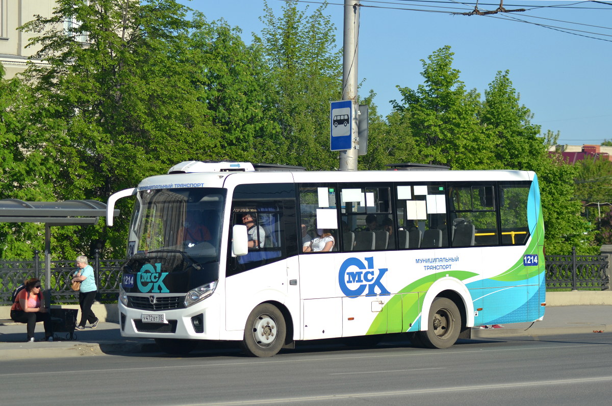 Омская область, ПАЗ-320435-04 "Vector Next" № 1214
