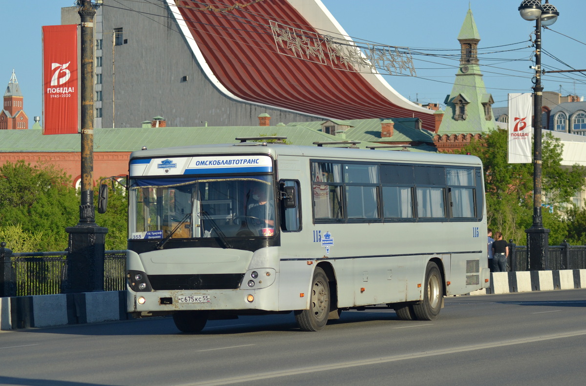 Омская область, Daewoo BS106 Royal City (Ulsan) № 115
