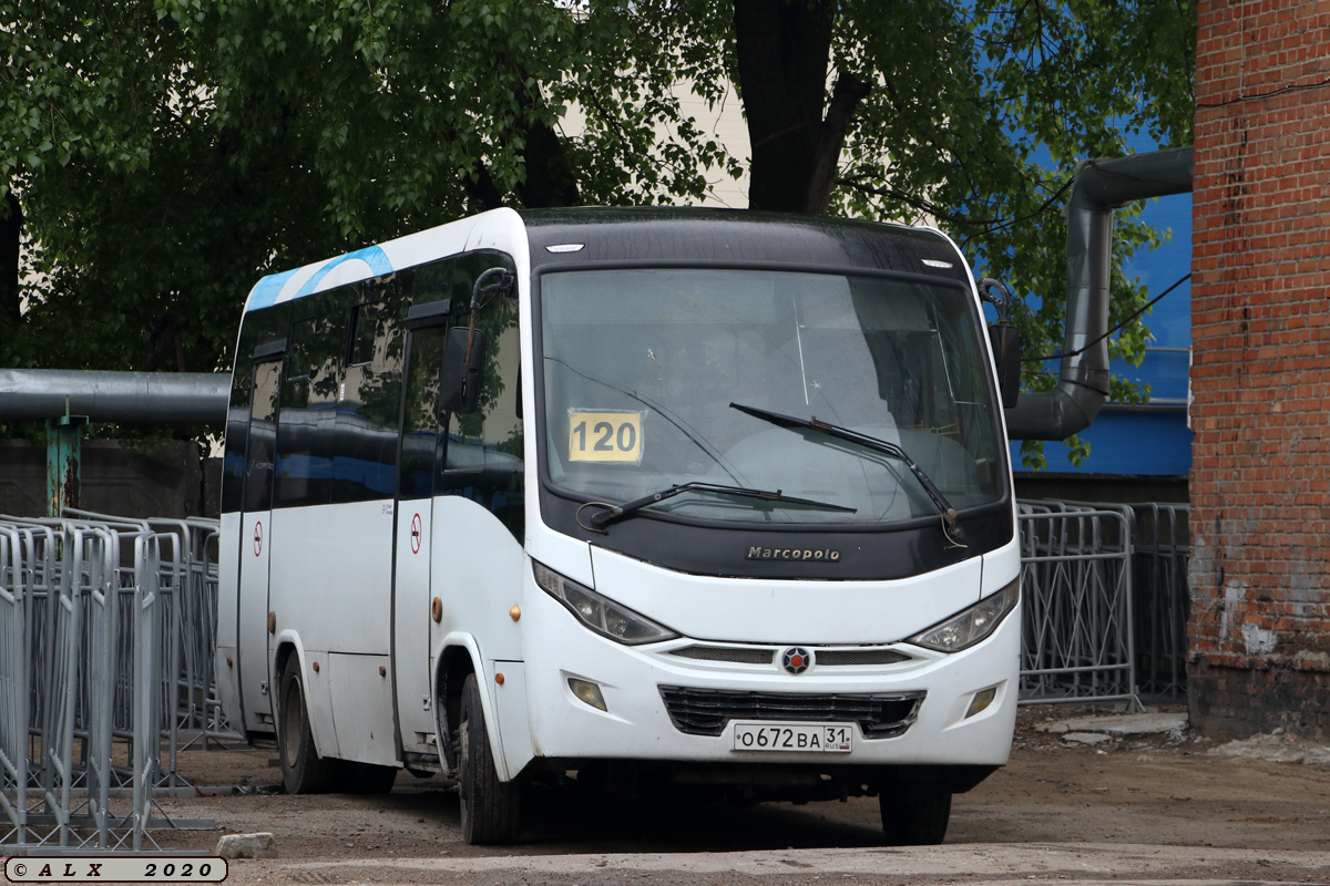Воронежская область, Marcopolo Bravis 3297-20-01 № О 672 ВА 31