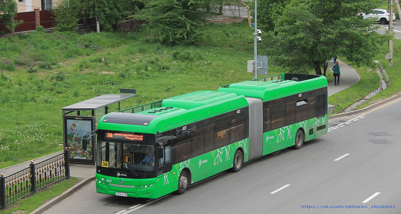 Алматы, Golden Dragon XML6185J13C (Hyundai Trans Auto) № 4127