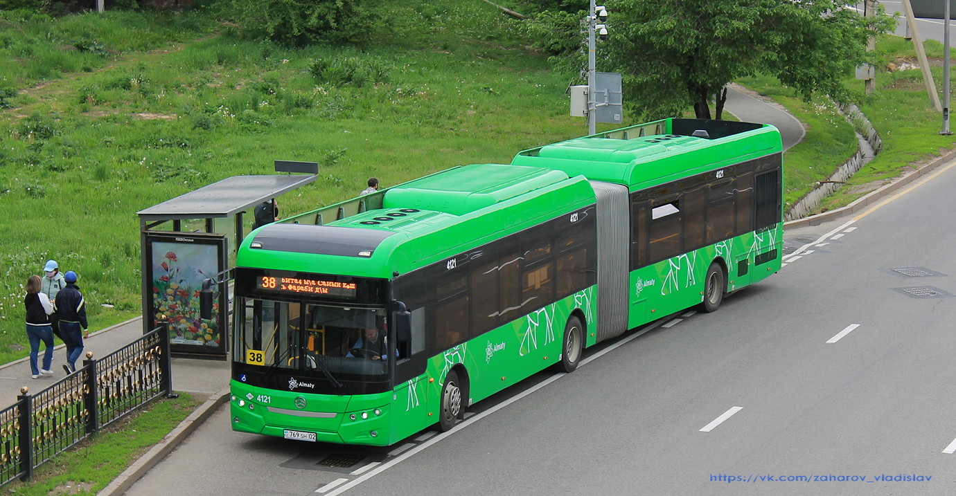 Алматы, Golden Dragon XML6185J13C (Hyundai Trans Auto) № 4121