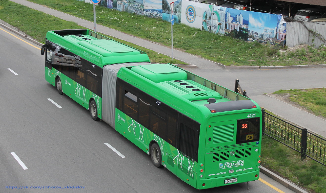 Алматы, Golden Dragon XML6185J13C (Hyundai Trans Auto) № 4121