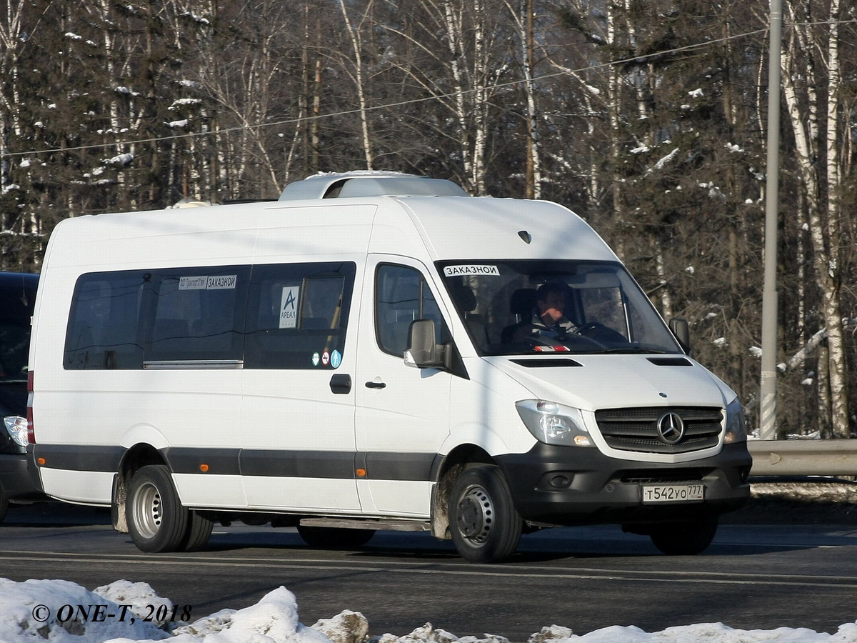 Moskwa, Luidor-22360C (MB Sprinter) Nr Т 542 УО 777