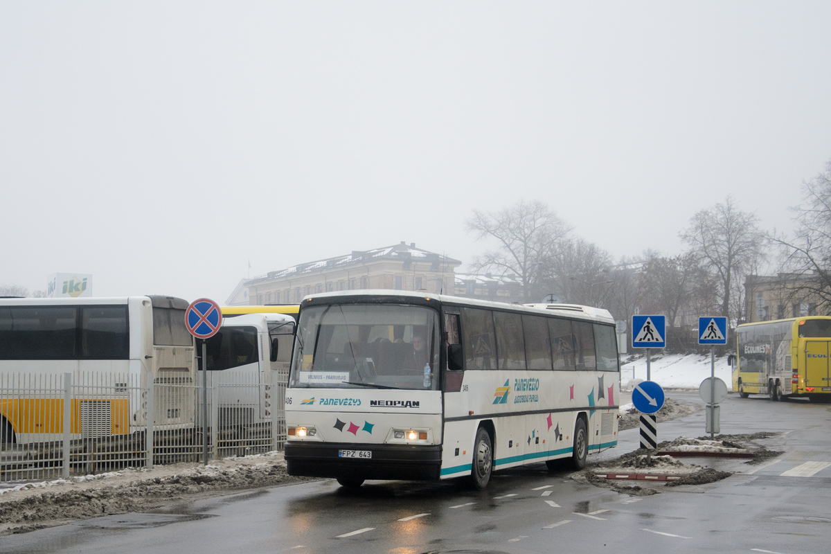 Литва, Neoplan N316K Transliner № 3406