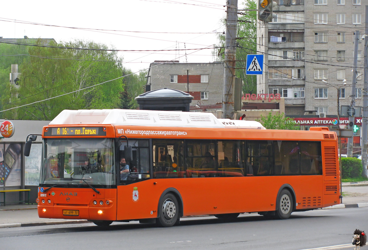 Нижегородская область, ЛиАЗ-5292.67 (CNG) № 32072