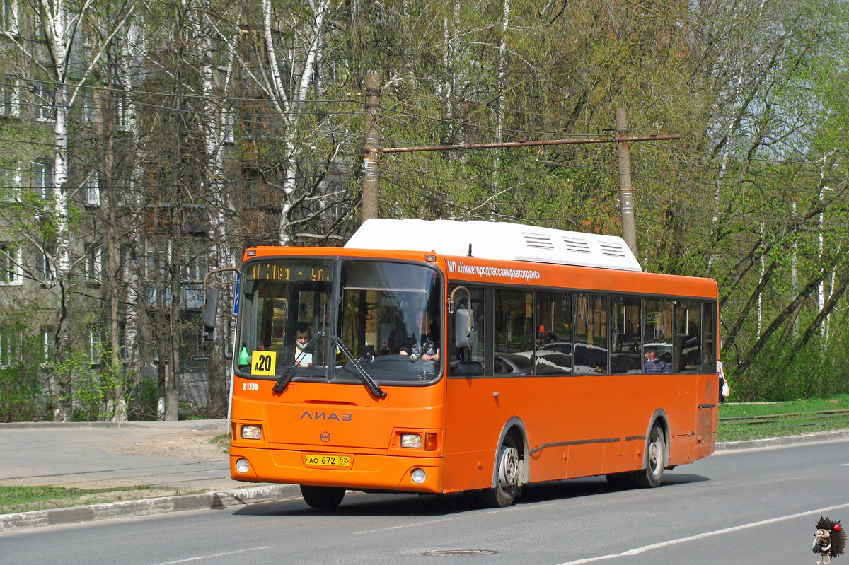 Нижегородская область, ЛиАЗ-5293.70 № 21770