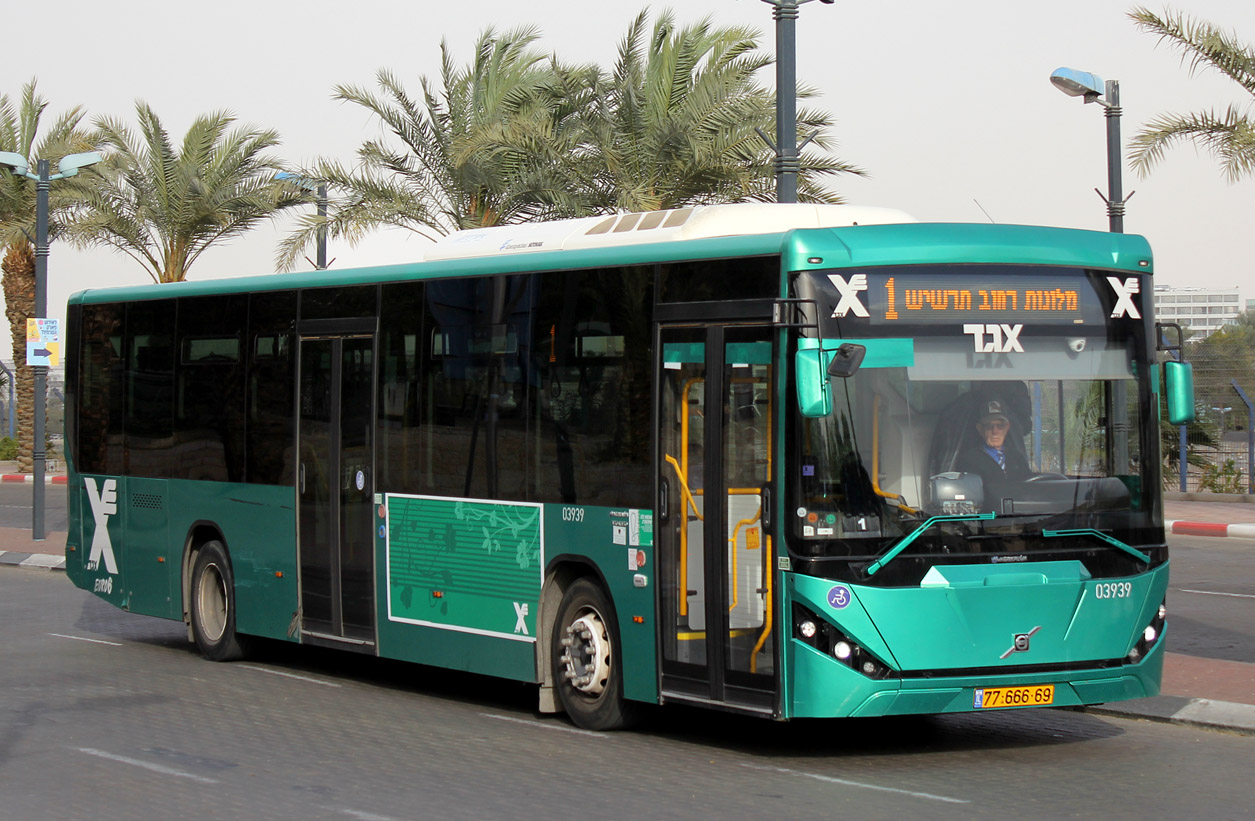 Израиль, Merkavim 3455 Pioneer № 03939