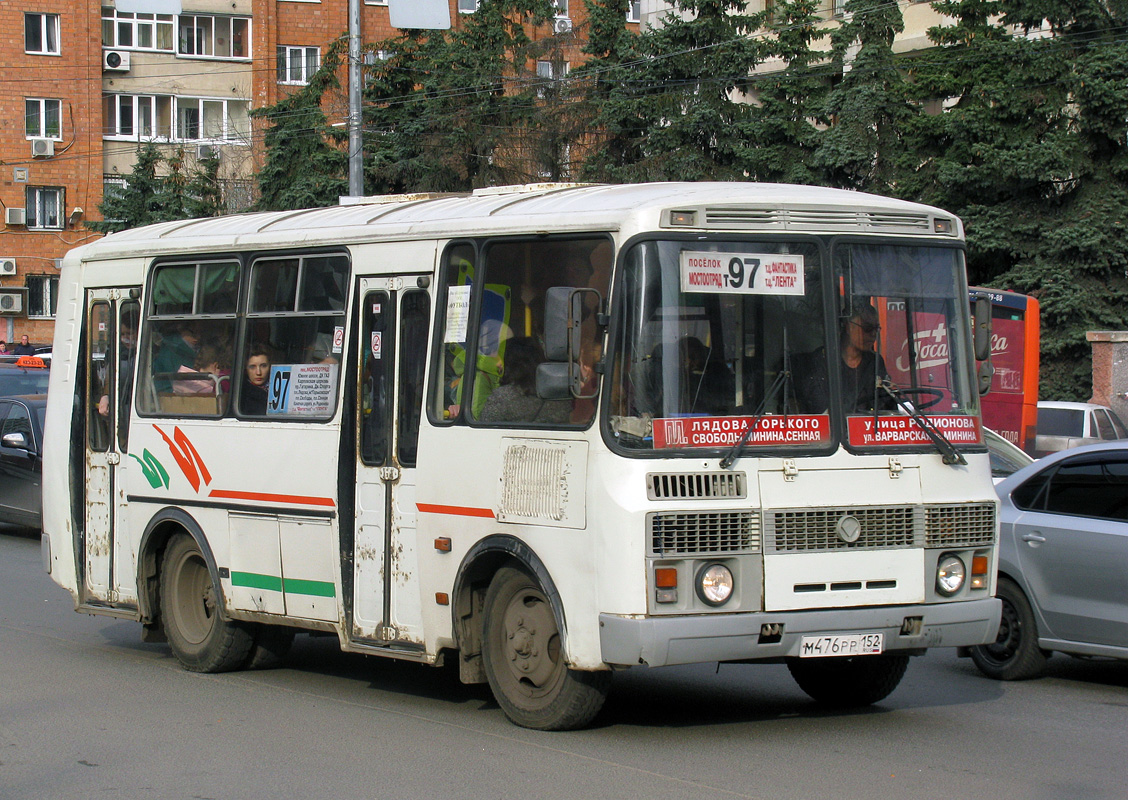 Нижегородская область, ПАЗ-32054 № М 476 РР 152