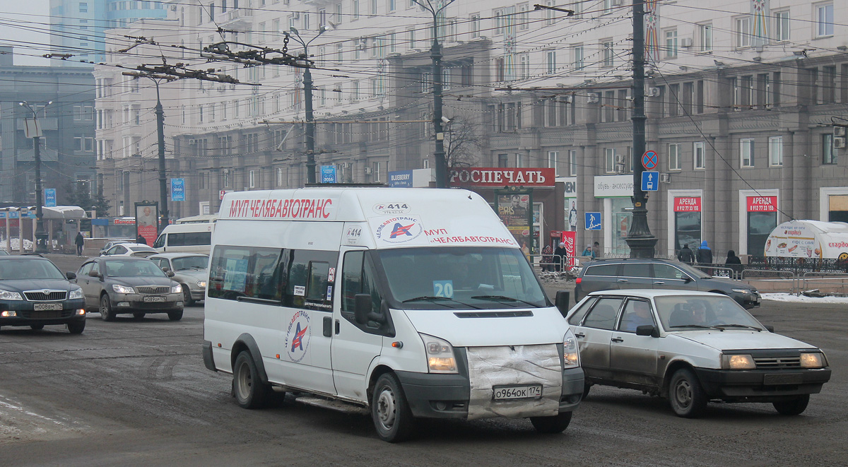 Chelyabinsk region, Nizhegorodets-222702 (Ford Transit) № 414