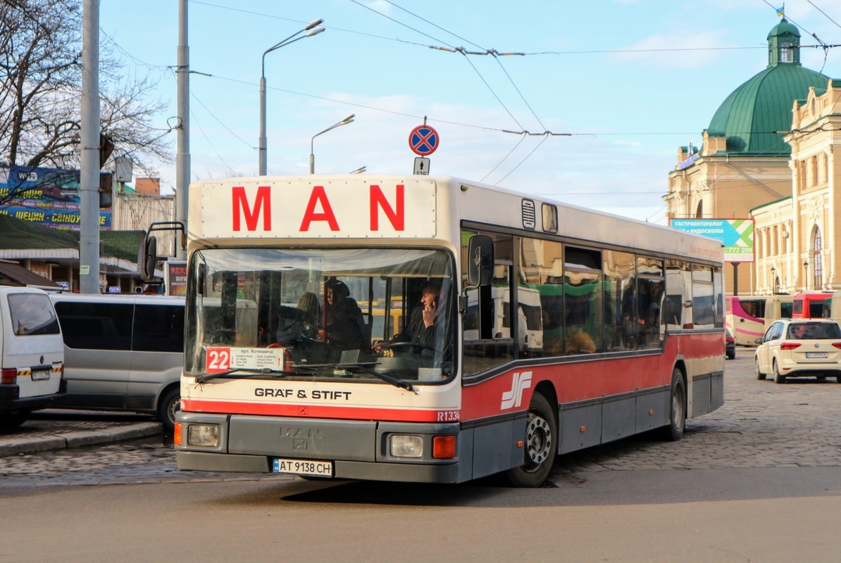 Ивано-Франковская область, MAN A10 NL222 (Gräf & Stift) № AT 9138 CH