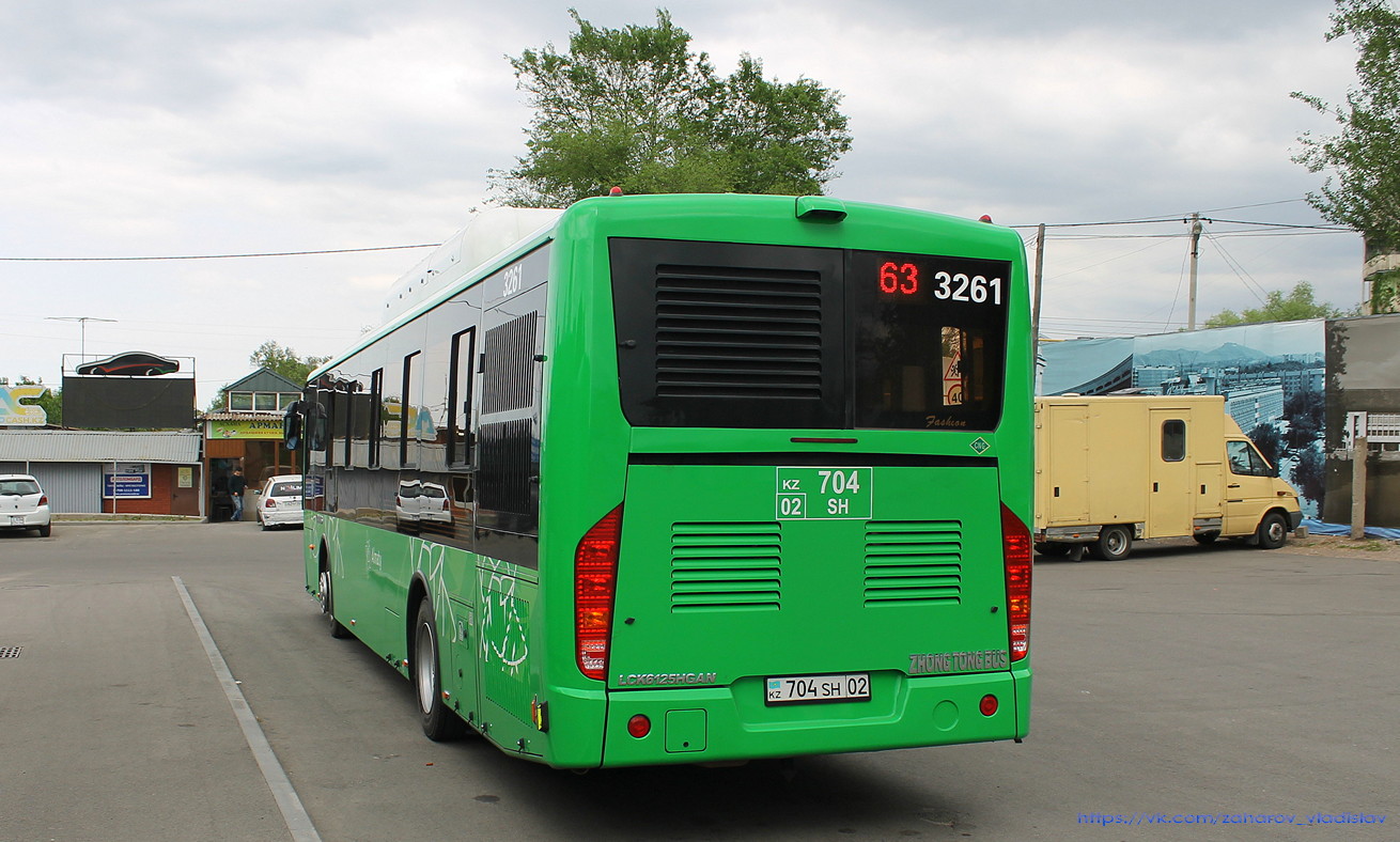 Алматы, Zhong Tong LCK6125HGAN № 3261