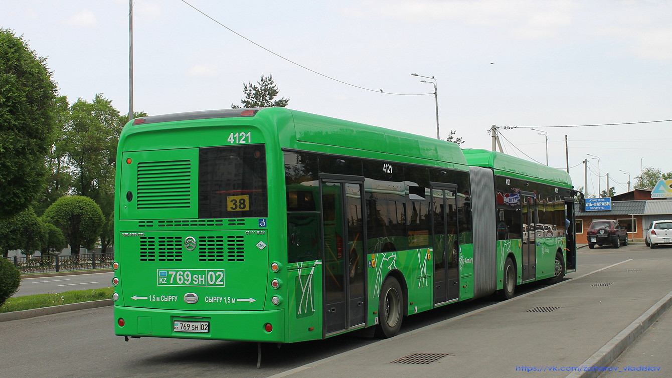 Алматы, Golden Dragon XML6185J13C (Hyundai Trans Auto) № 4121