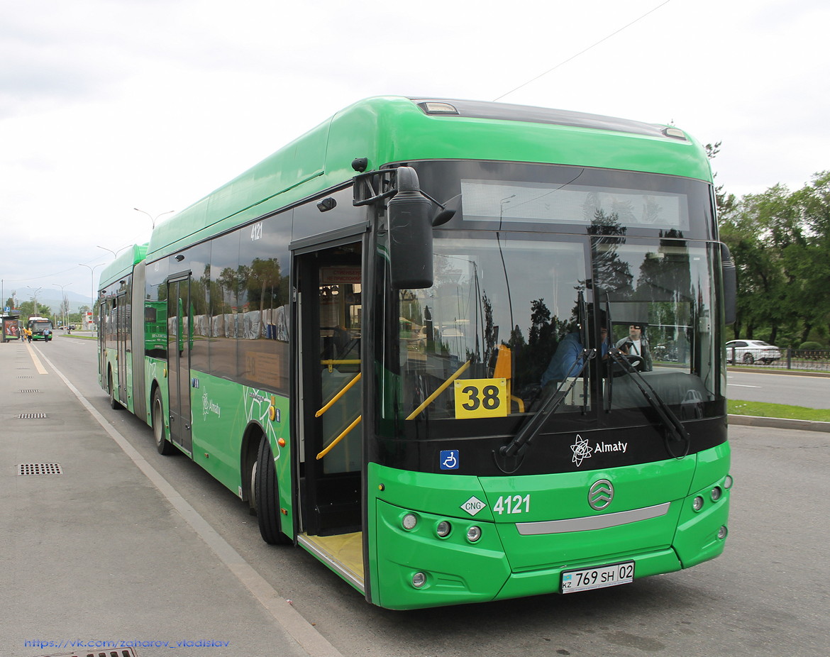 Алматы, Golden Dragon XML6185J13C (Hyundai Trans Auto) № 4121