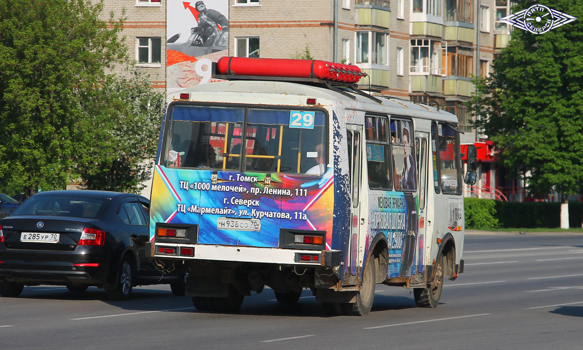 Томская область, ПАЗ-32054 № Н 938 СО 70