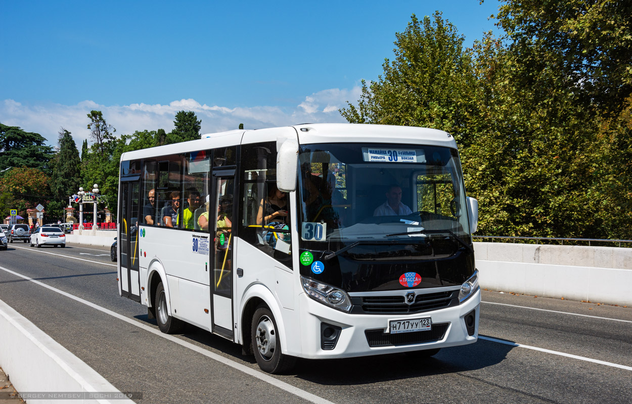 Krasnodar region, PAZ-320435-04 "Vector Next" № Н 717 УУ 123