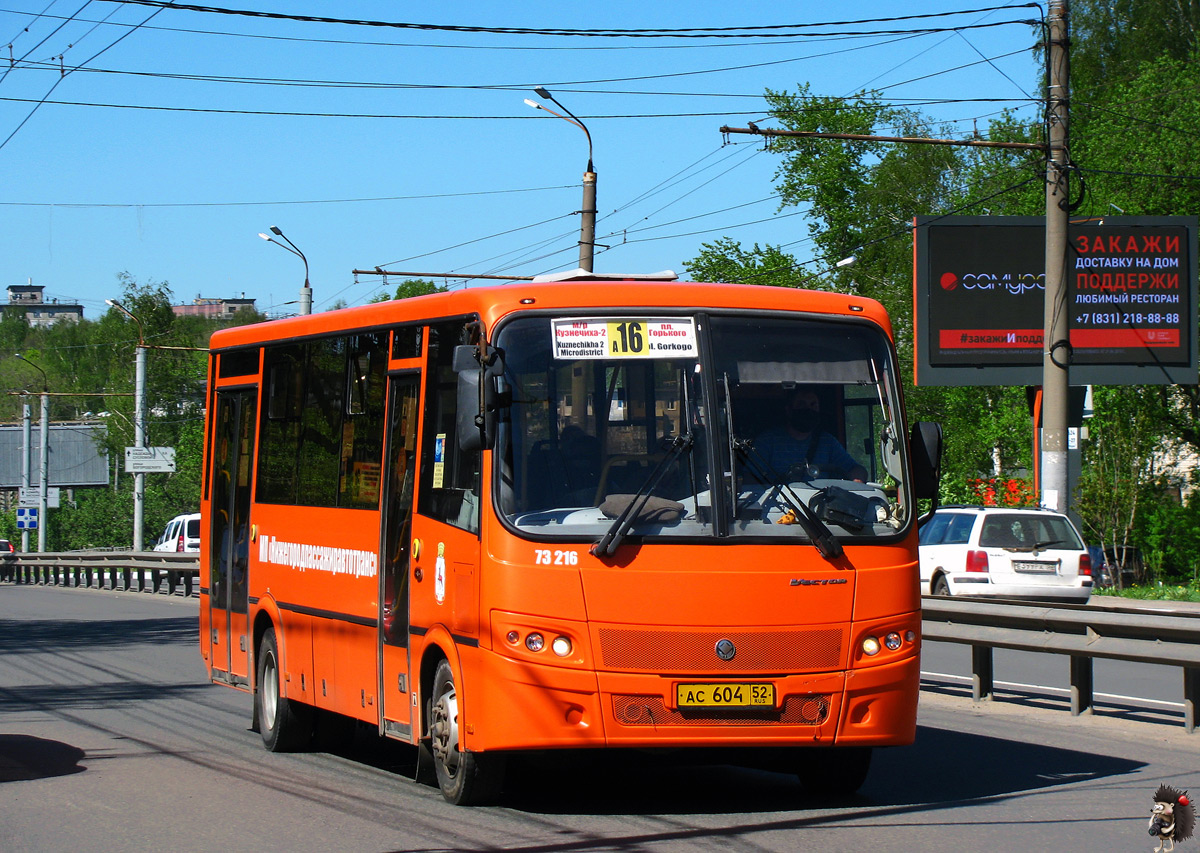 Нижегородская область, ПАЗ-320414-05 "Вектор" (1-2) № 73216