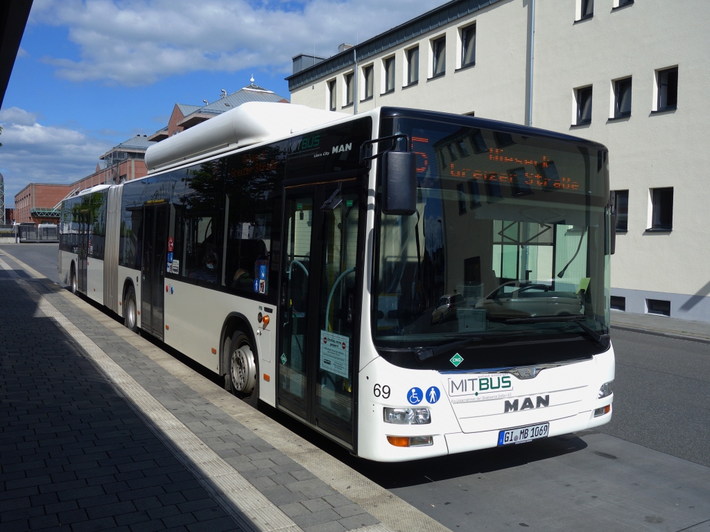 Гессен, MAN A23 Lion's City G NG313 CNG № 69