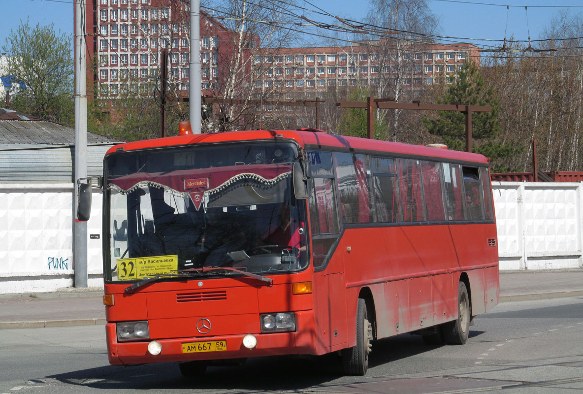 Пермский край, Mercedes-Benz O408 № АМ 667 59