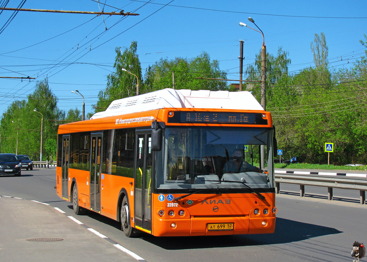 Нижегородская область, ЛиАЗ-5292.67 (CNG) № 32072