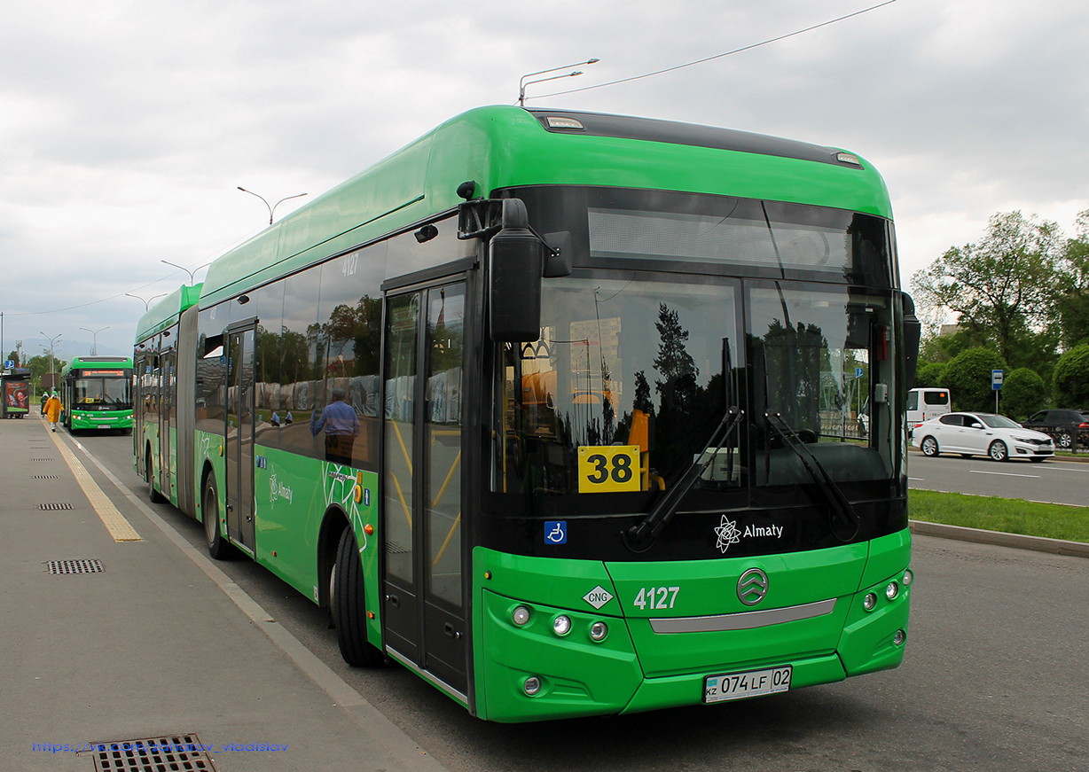 Алматы, Golden Dragon XML6185J13C (Hyundai Trans Auto) № 4127