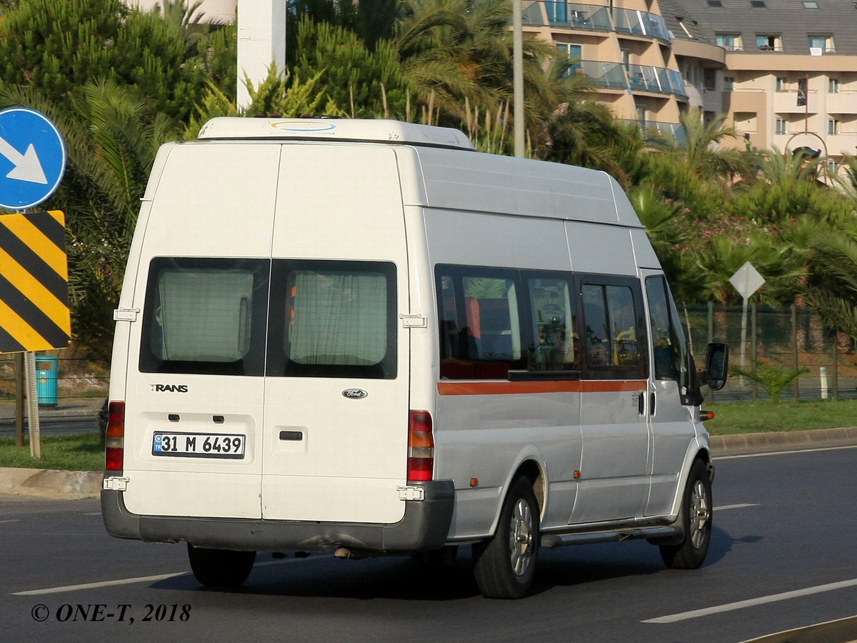 Turkey, Ford Transit Nr. 31 M 6439