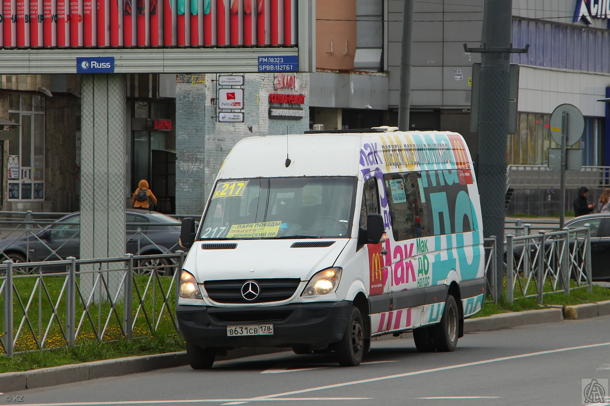 Санкт-Петербург, Луидор-22360C (MB Sprinter) № 2071