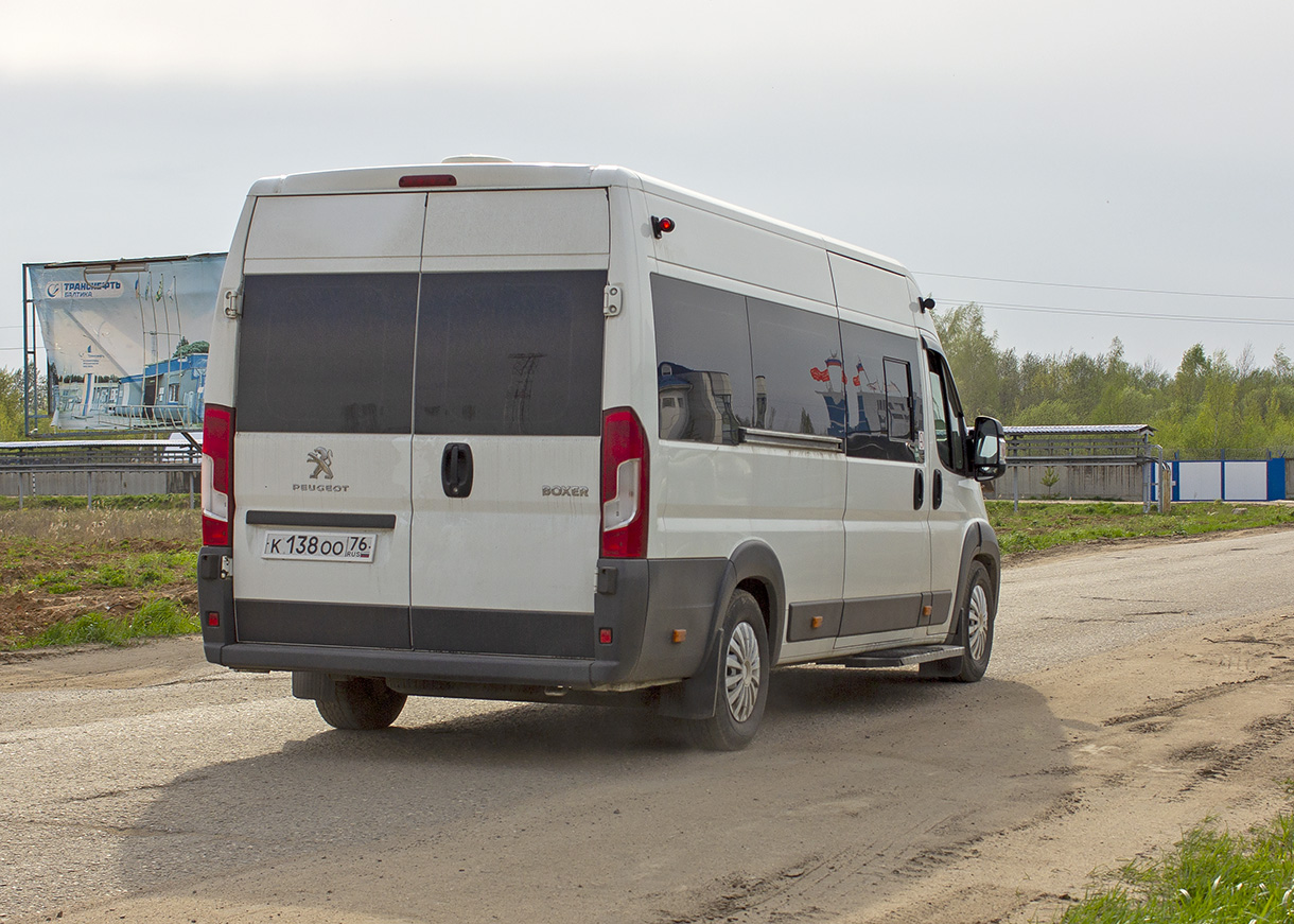 Ярославская область, Автодом-21080* (Peugeot Boxer) № К 138 ОО 76 — Фото —  Автобусный транспорт