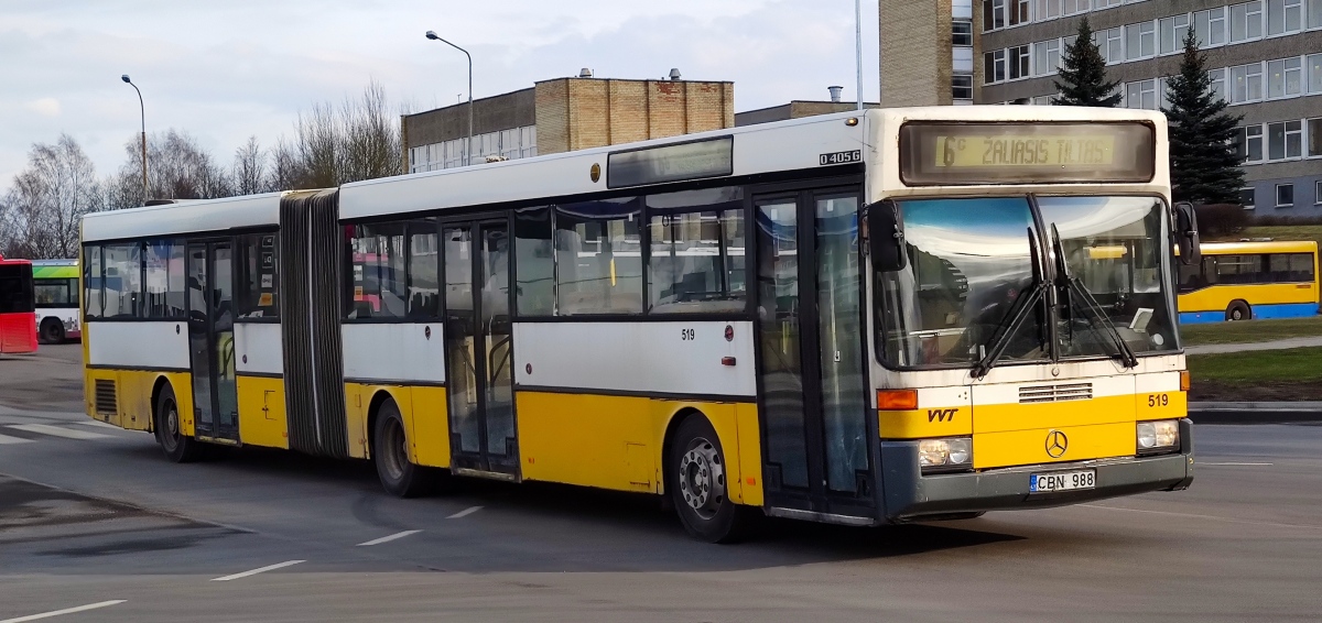 Литва, Mercedes-Benz O405G № 519