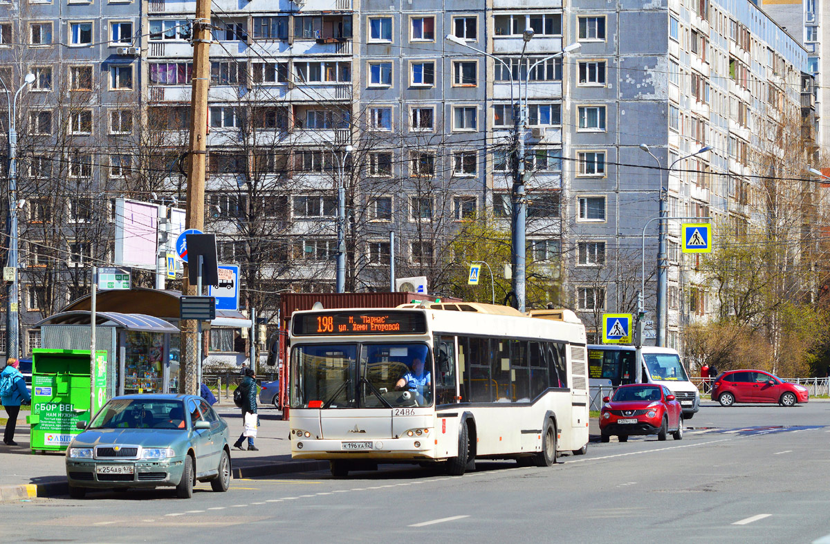 Санкт-Петербург, МАЗ-103.486 № 2486